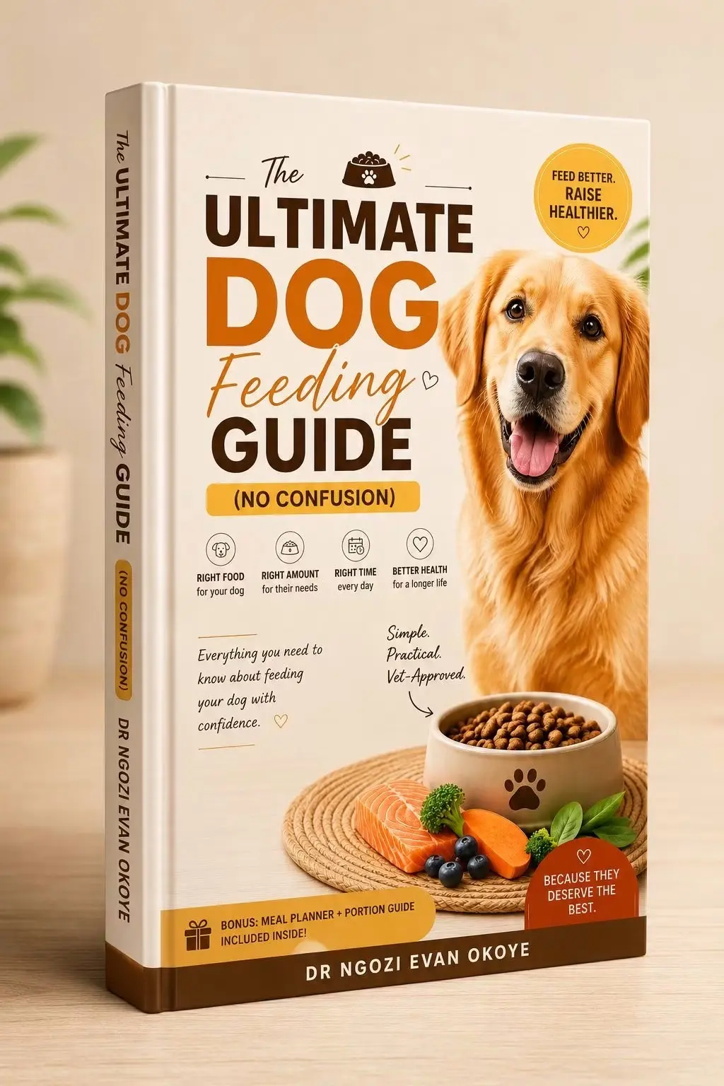 The Ultimate Dog Feeding Guide AI ebook created by Dr Ngozi